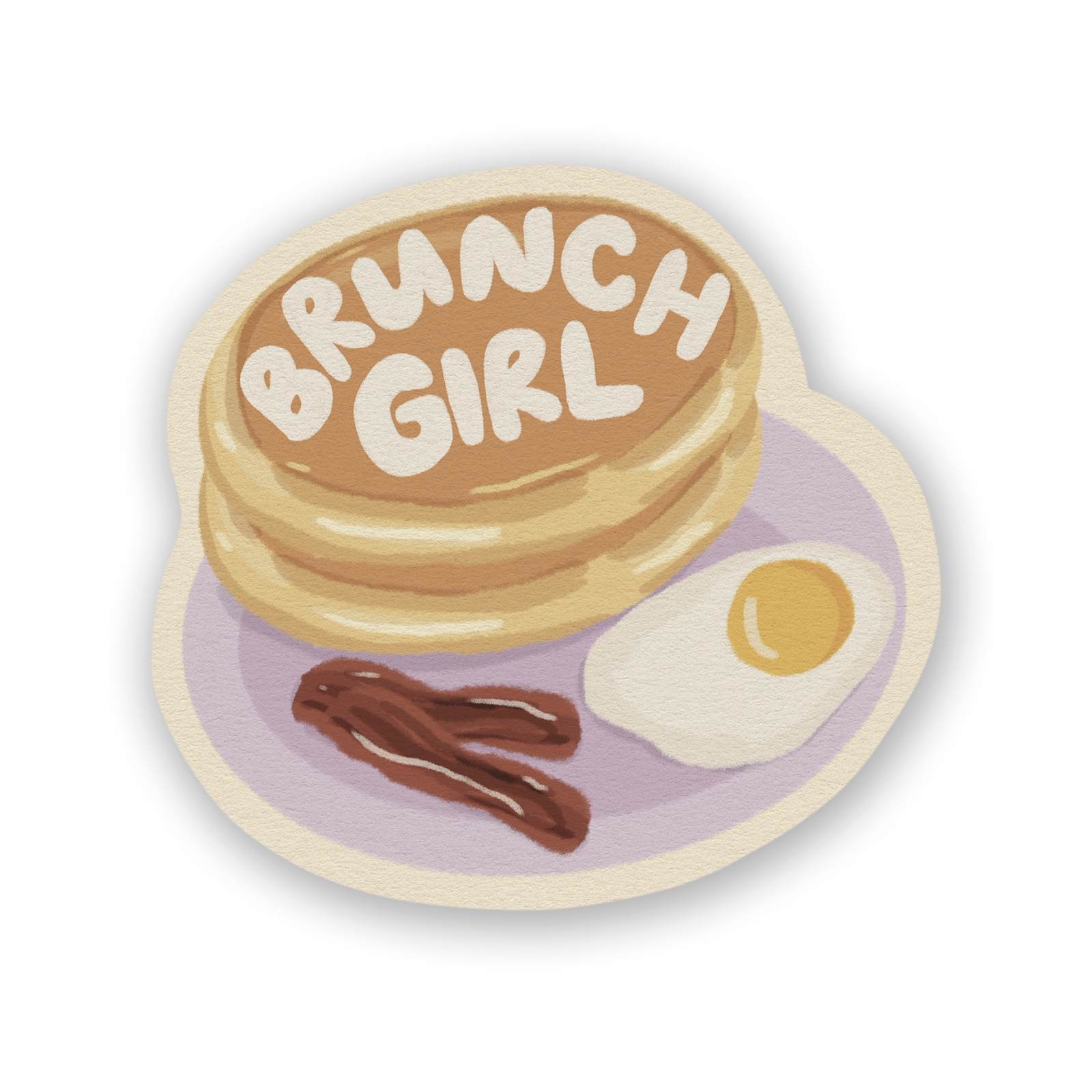 Brunch Girl Single Sticker