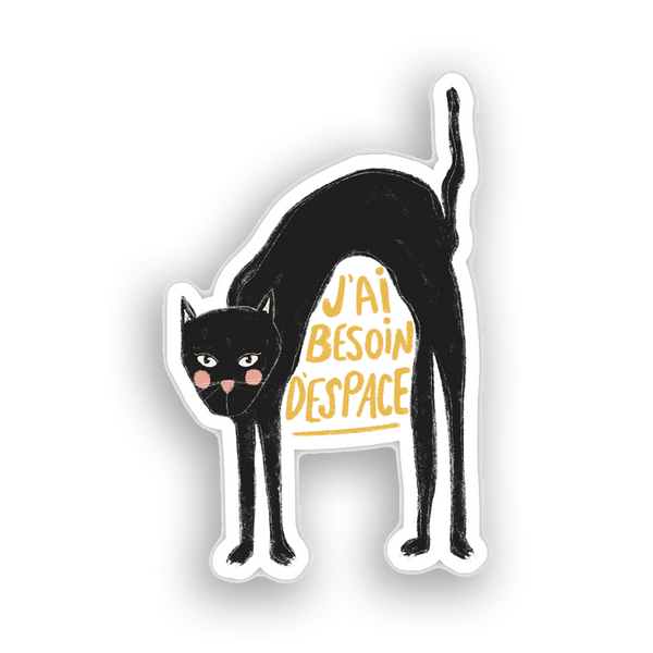 J'ai Besoin D'Espace Single Sticker