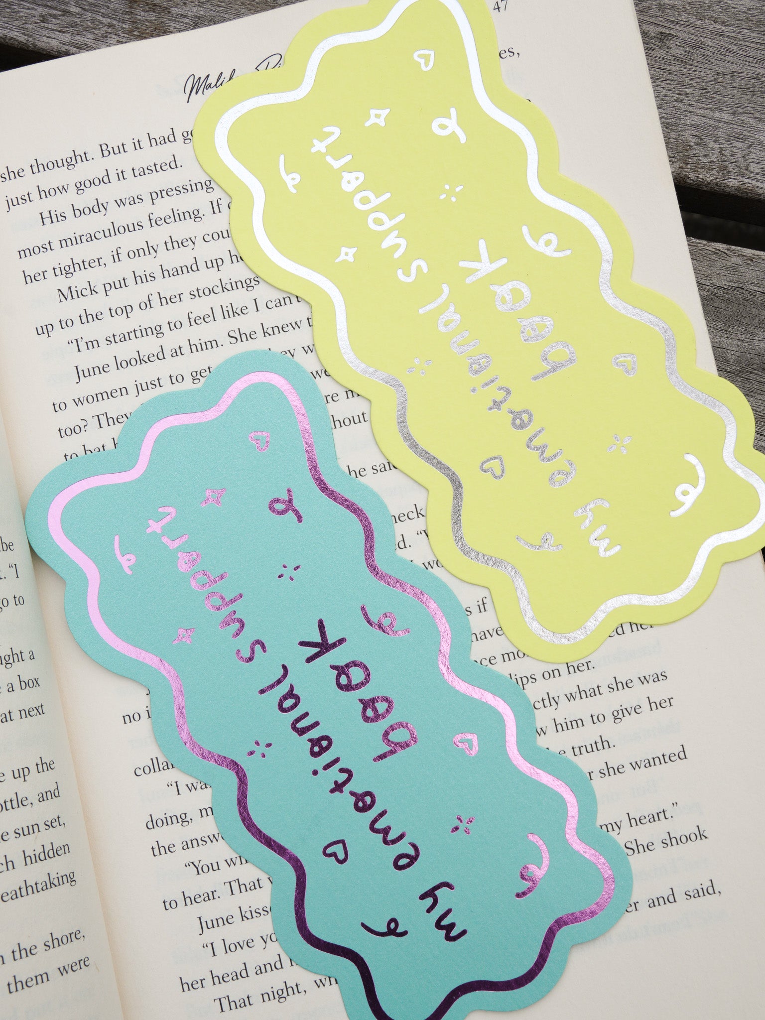 Emotional Support Book Bookmark Bundle