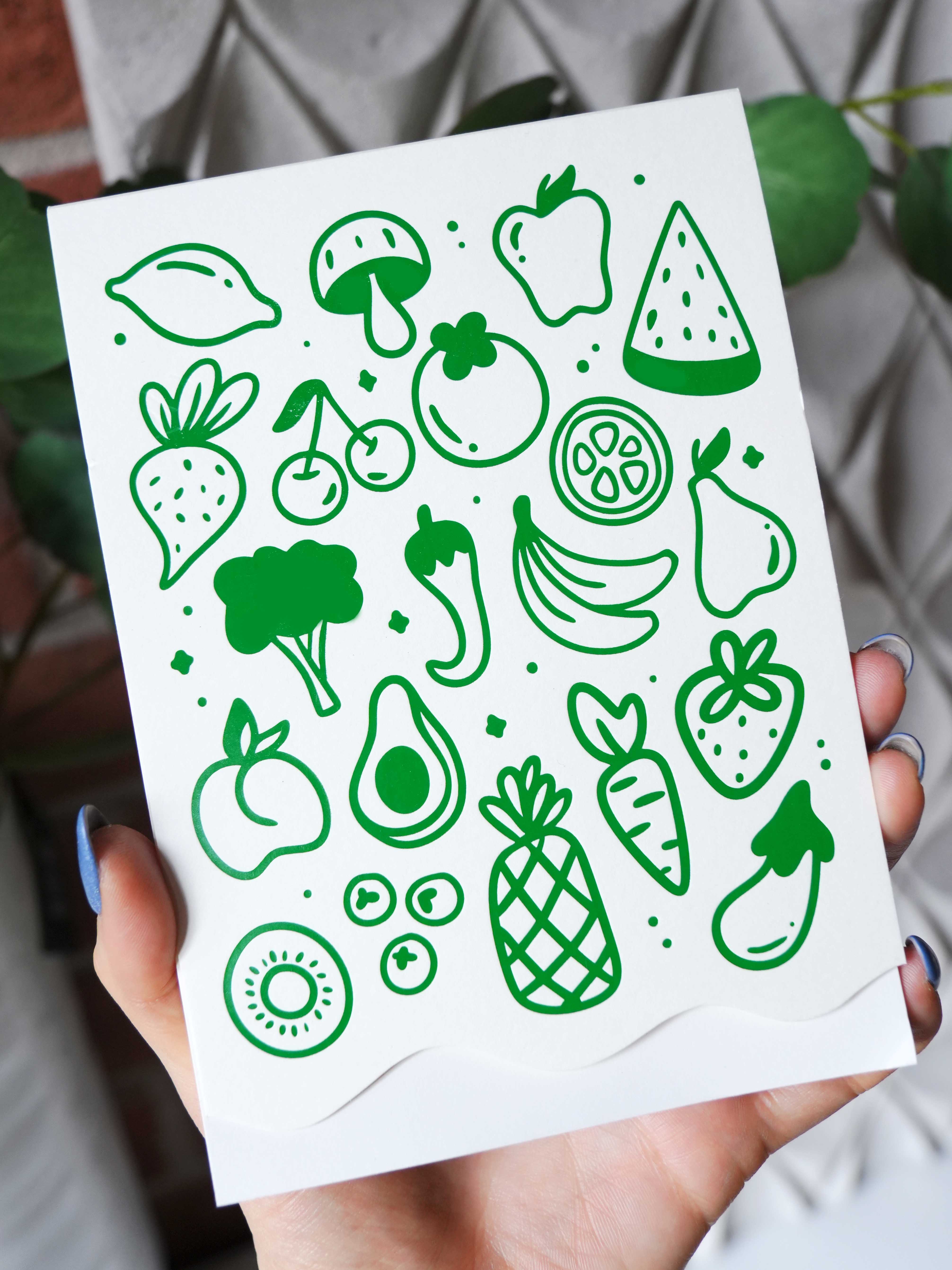 Grocery List Doodlepad (Green)