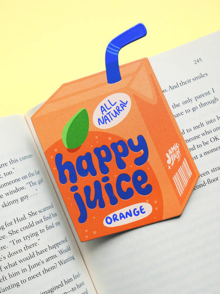Happy Juice Juicebox Bookmark