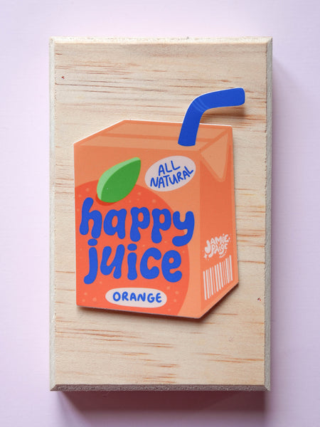 Happy Juice Juicebox Single Sticker