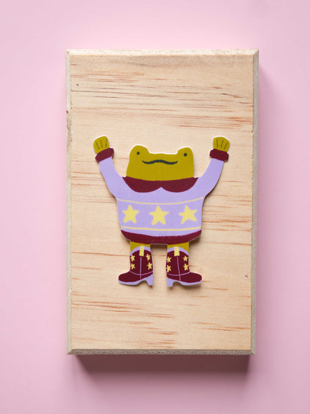 Froggy the Frog Single Sticker