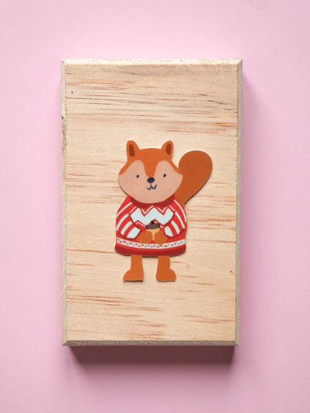Sami the Squirrel Single Sticker