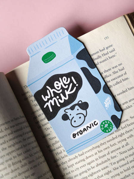 Whole Milk Letterpress Bookmark