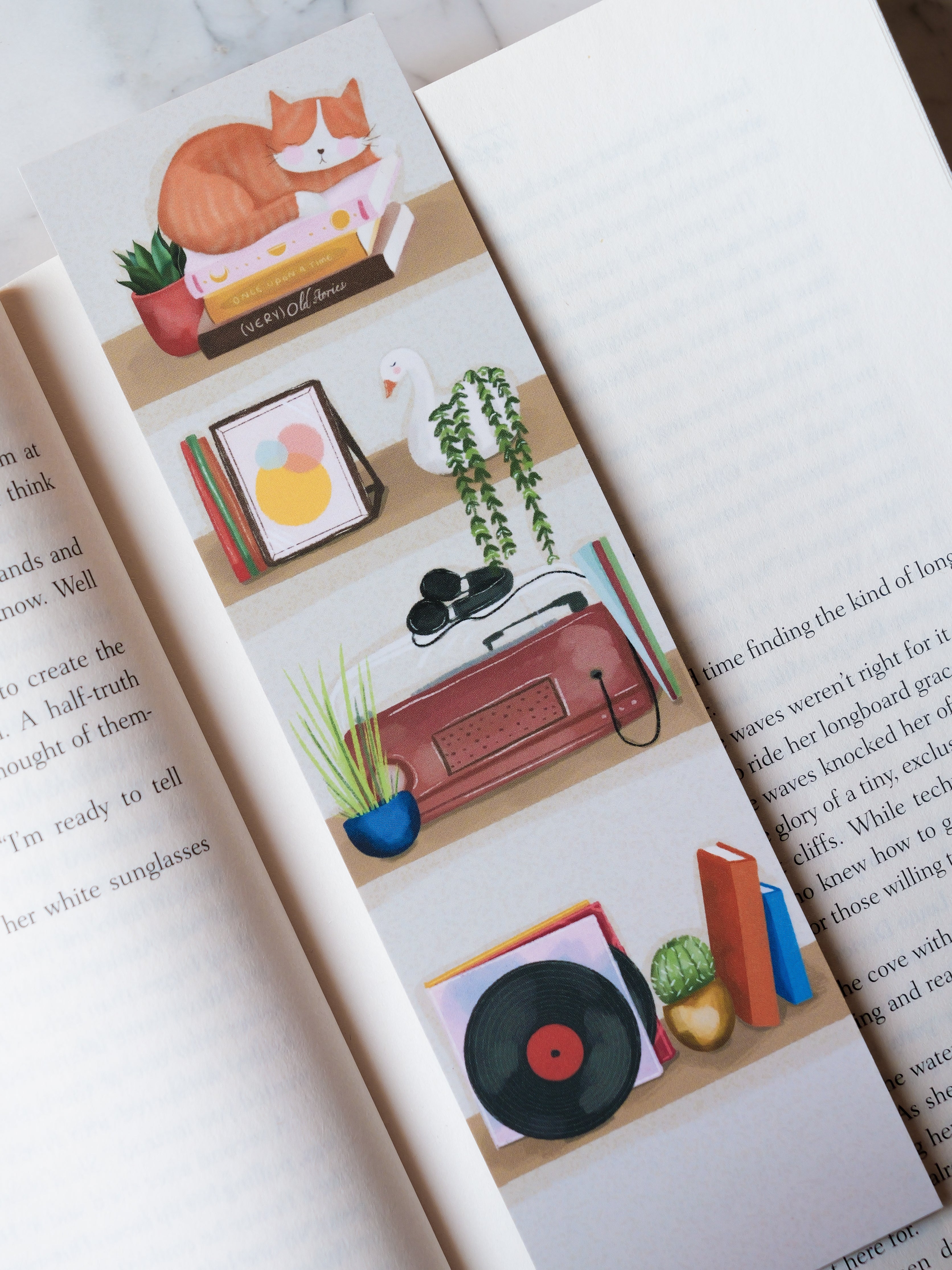 Cat Nap Bookmark