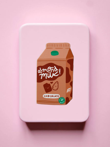 Chocolate Almond Milk Single Sticker