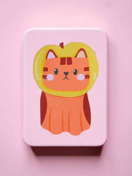 Apple Cat Single Sticker
