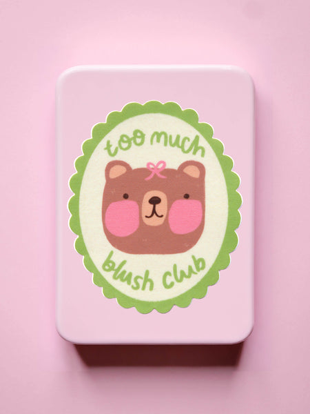Too Much Blush Club Single Sticker