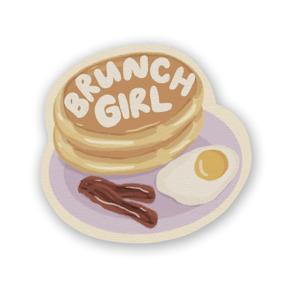 Brunch Girl Single Sticker