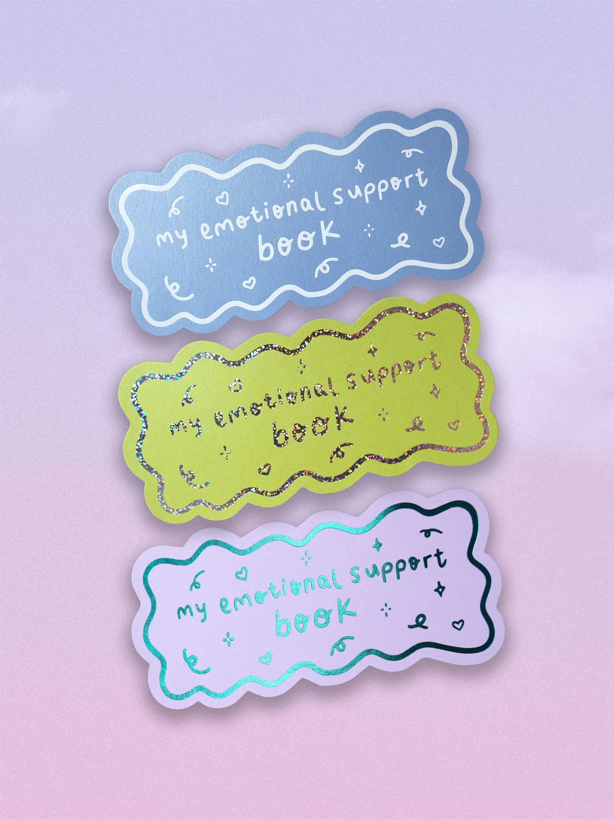 Spring Emotional Support Book Bookmark Bundle