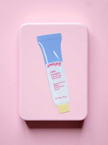 Cake Lip Balm Single Sticker