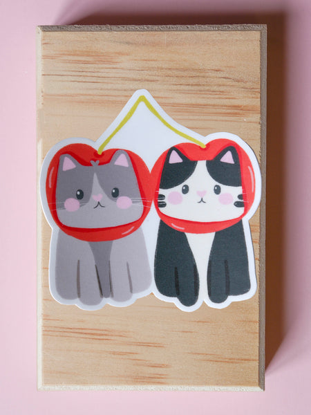 Cherry Cats Single Sticker