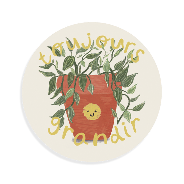 Toujours Grandir Single Sticker