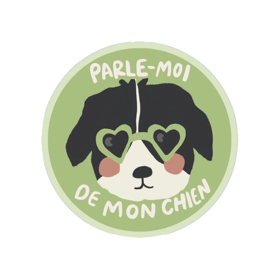 Parle-Moi De Mon Chien Single Sticker