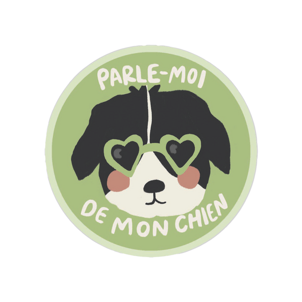 Parle-Moi De Mon Chien Single Sticker