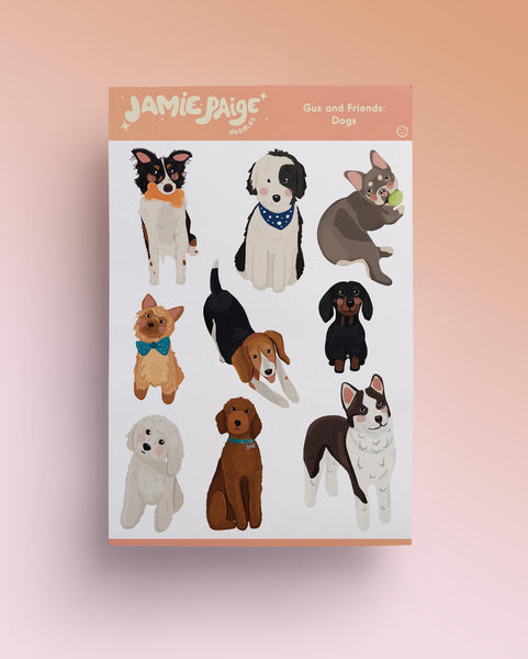 Dog Sticker Sheet