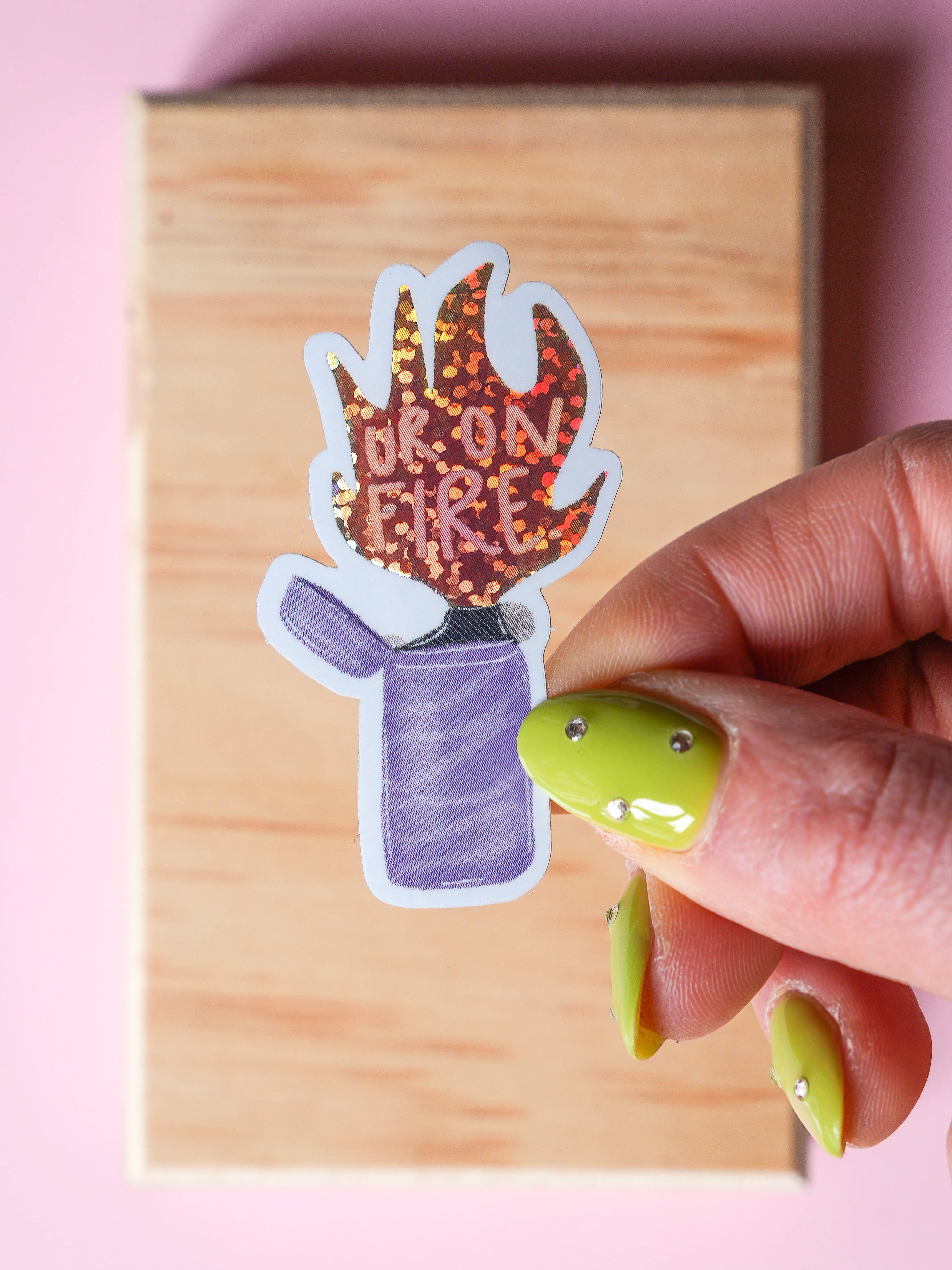Ur On Fire Single Sticker