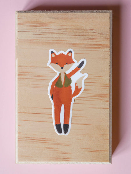 Foxy Fox Single Sticker