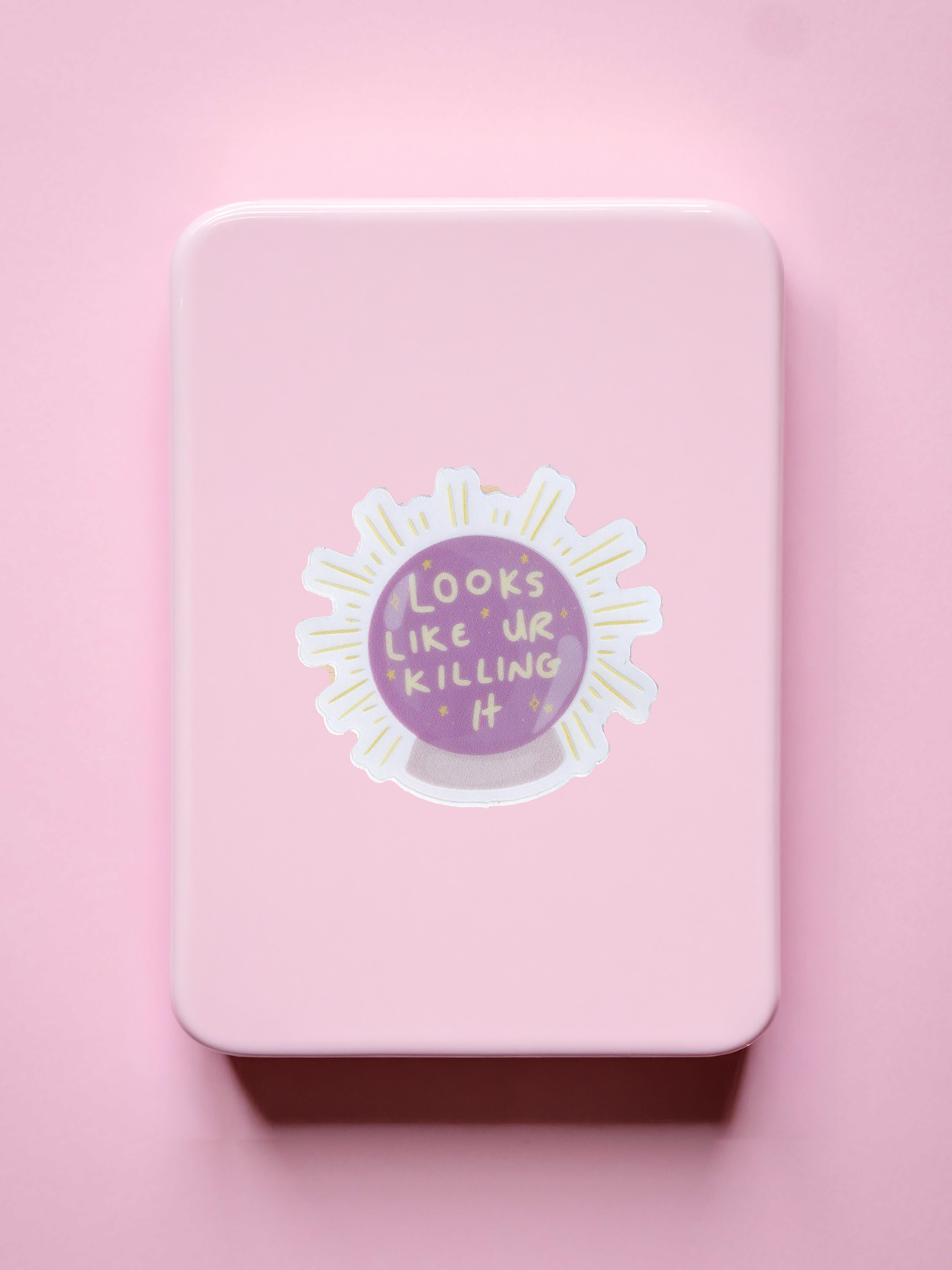 Looks Like Ur Killing It Single Sticker