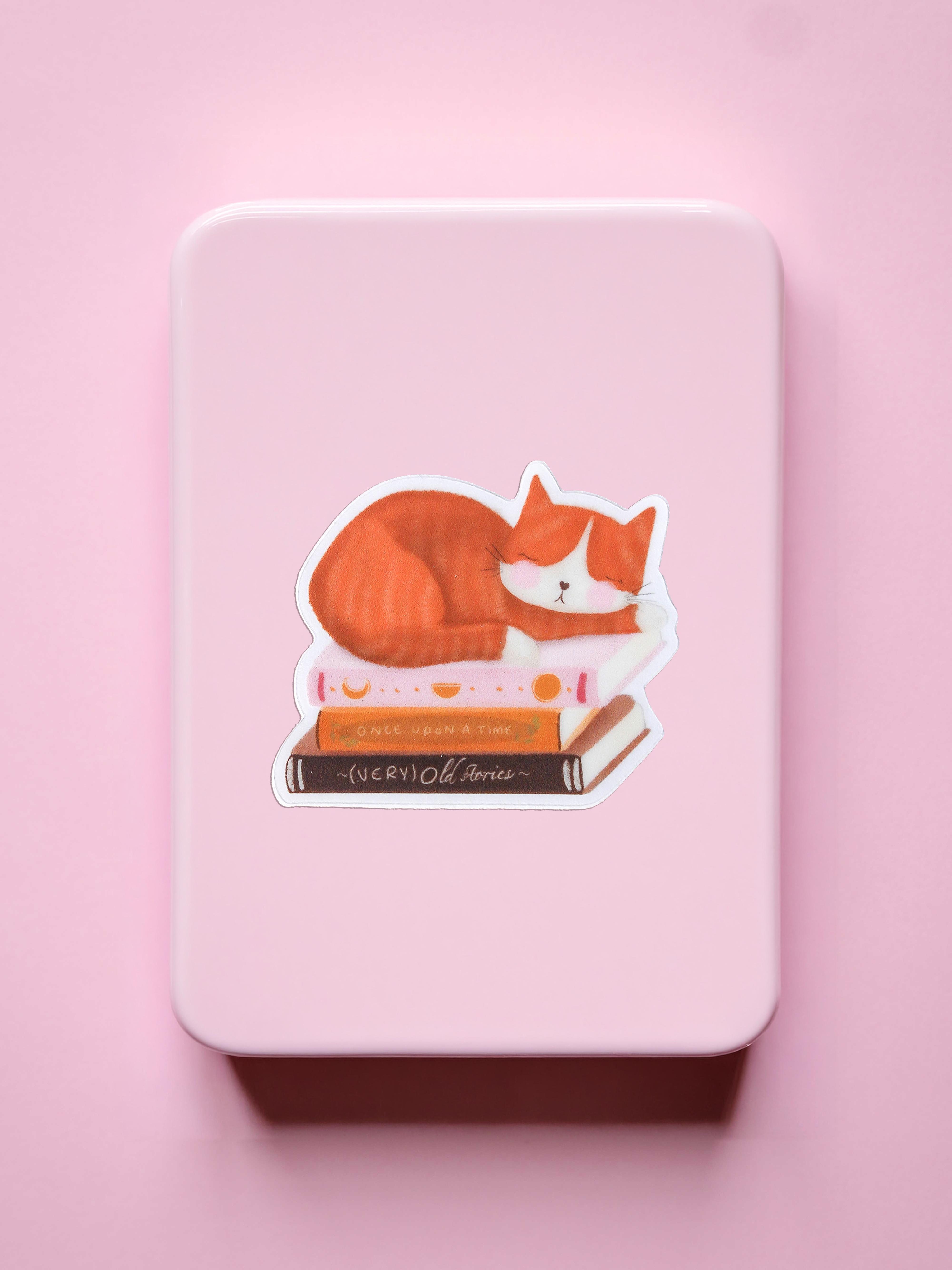 Cat Nap Single Sticker