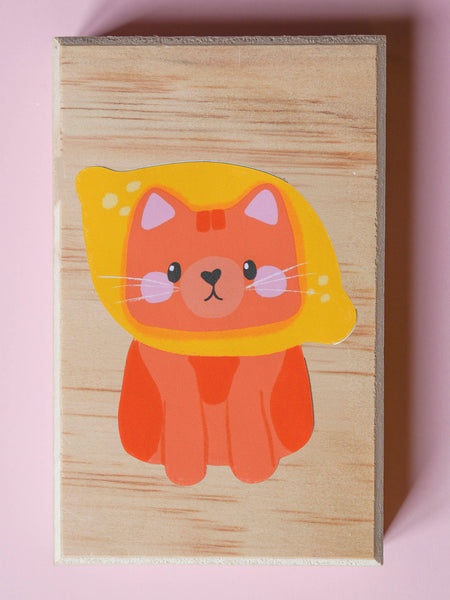 Lemon Cat Single Sticker