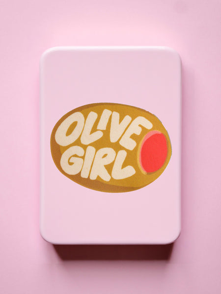 Olive Girl Single Sticker