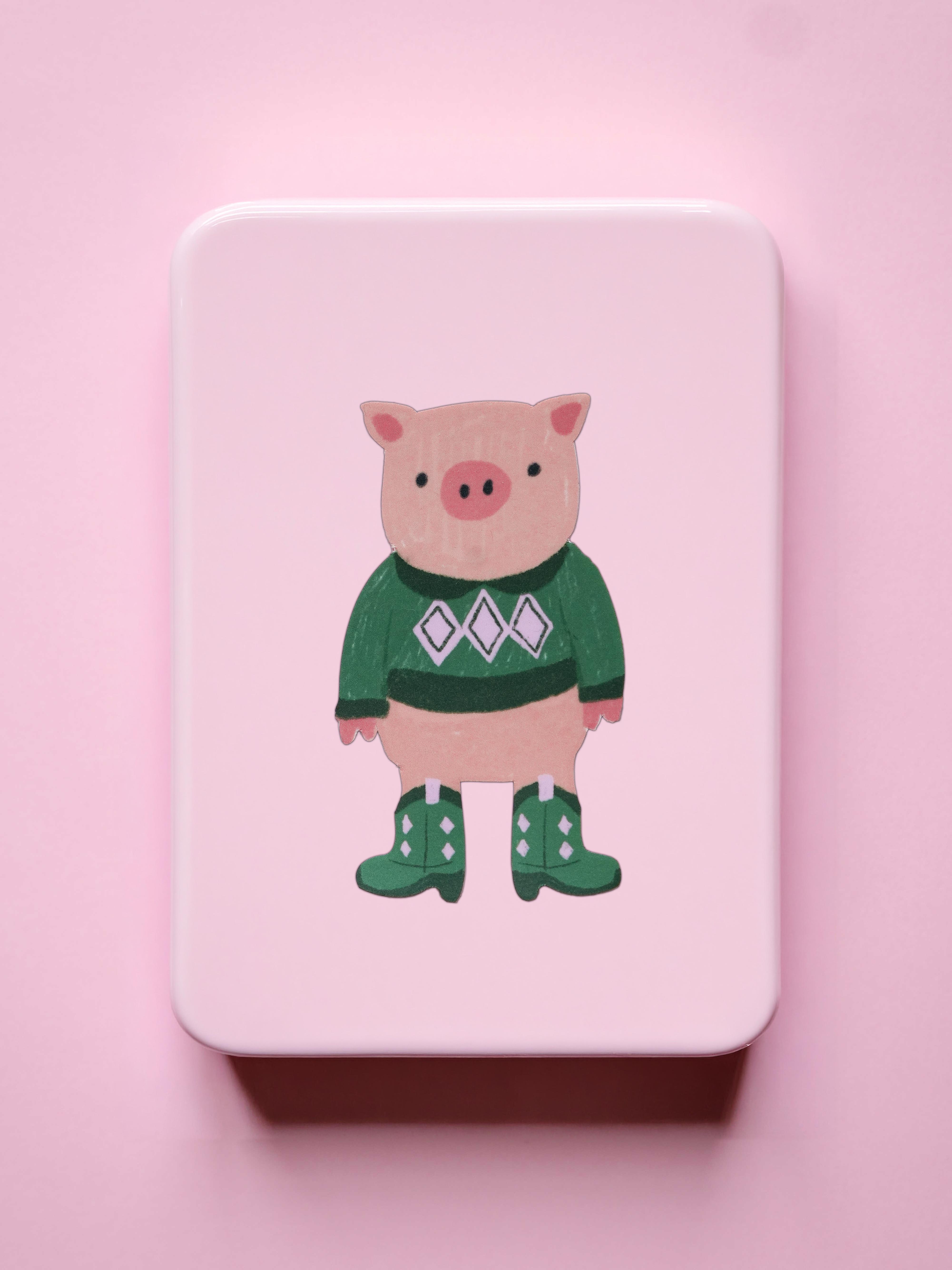 Paul the Pig Single Sticker