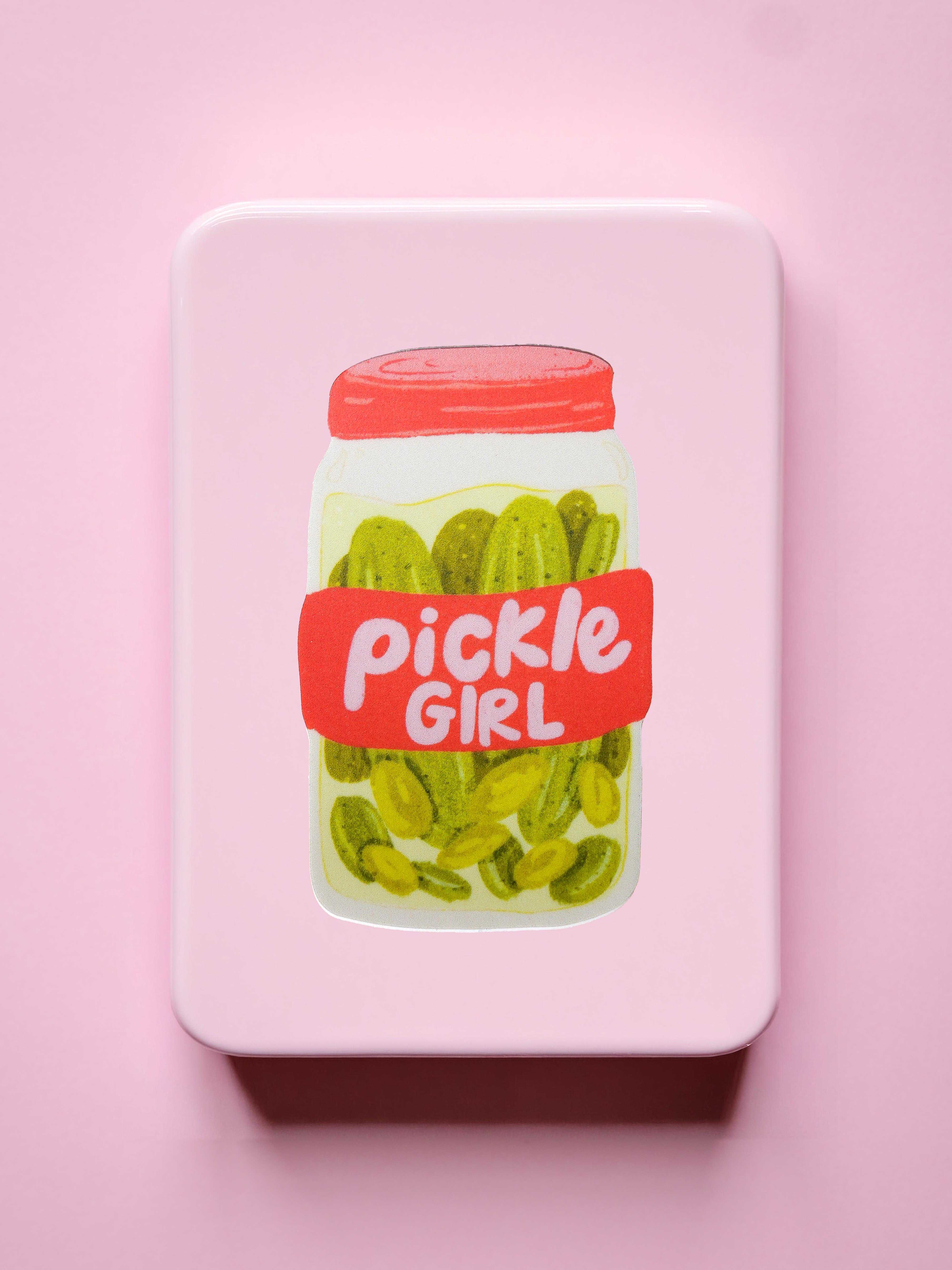 Pickle Girl Single Sticker