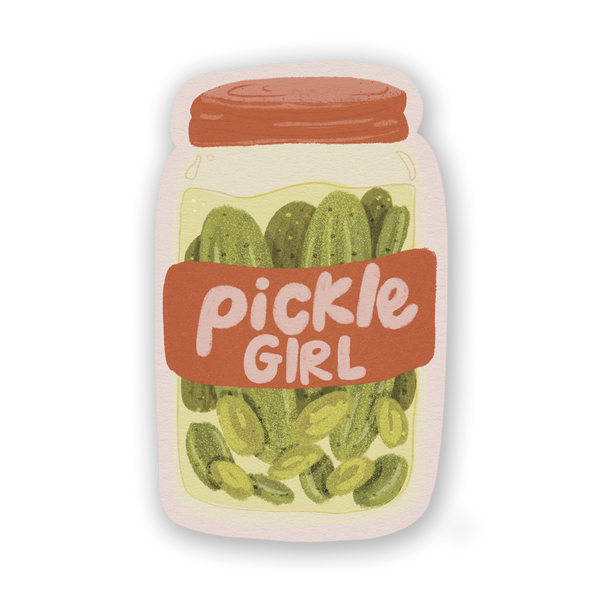 Pickle Girl Single Sticker