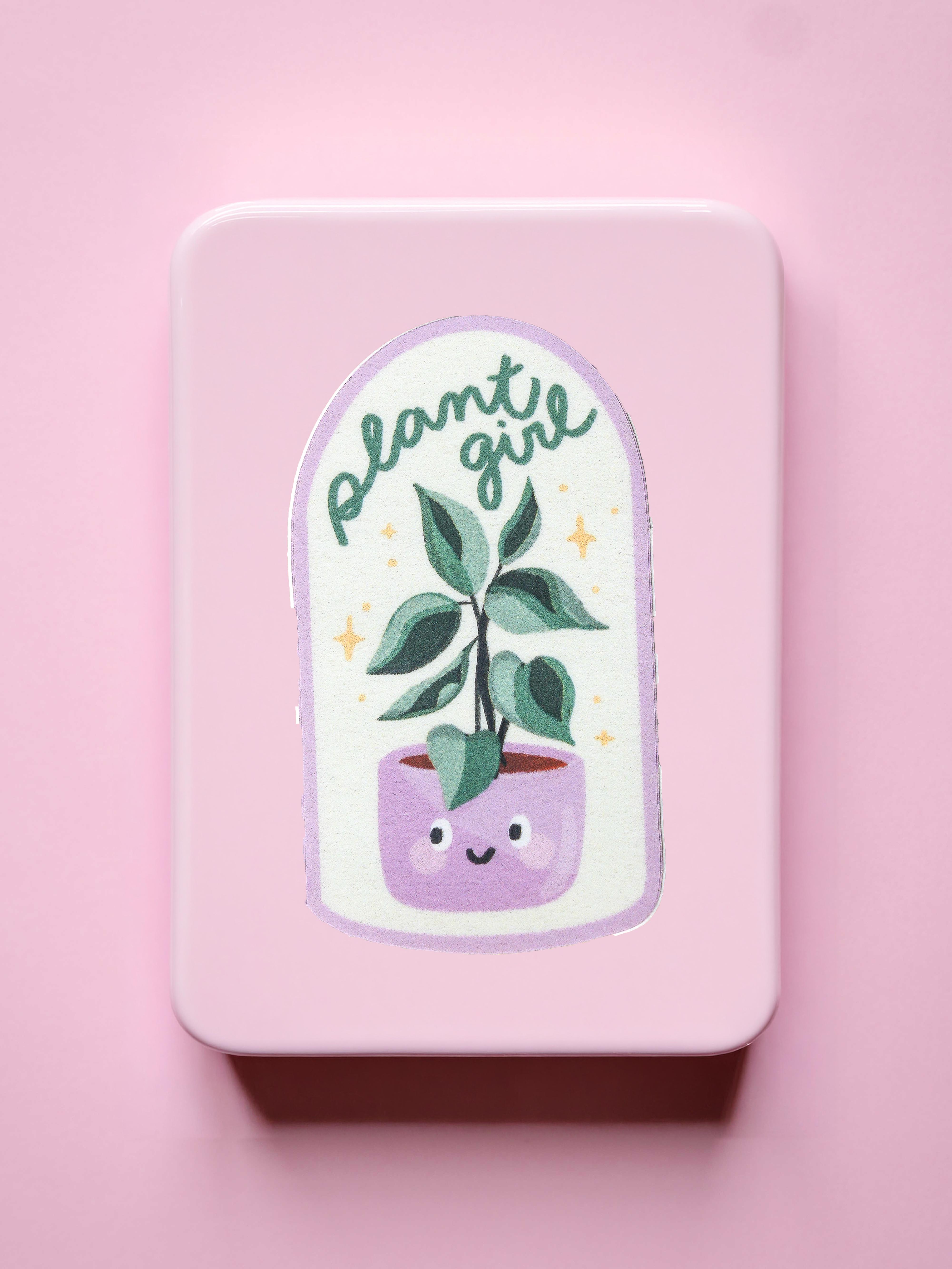 Plant Girl Single Sticker