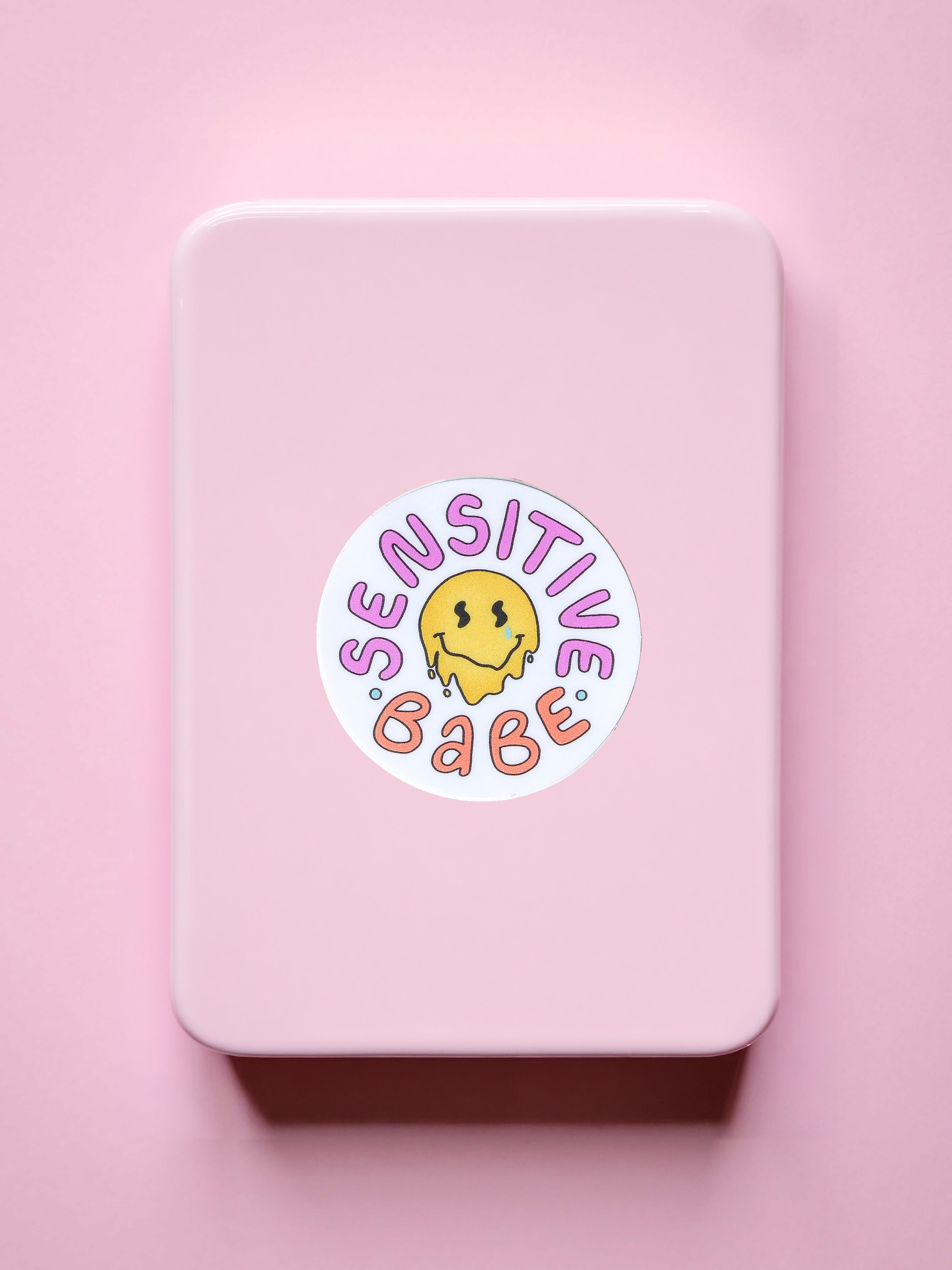 Sensitive Babe Single Sticker