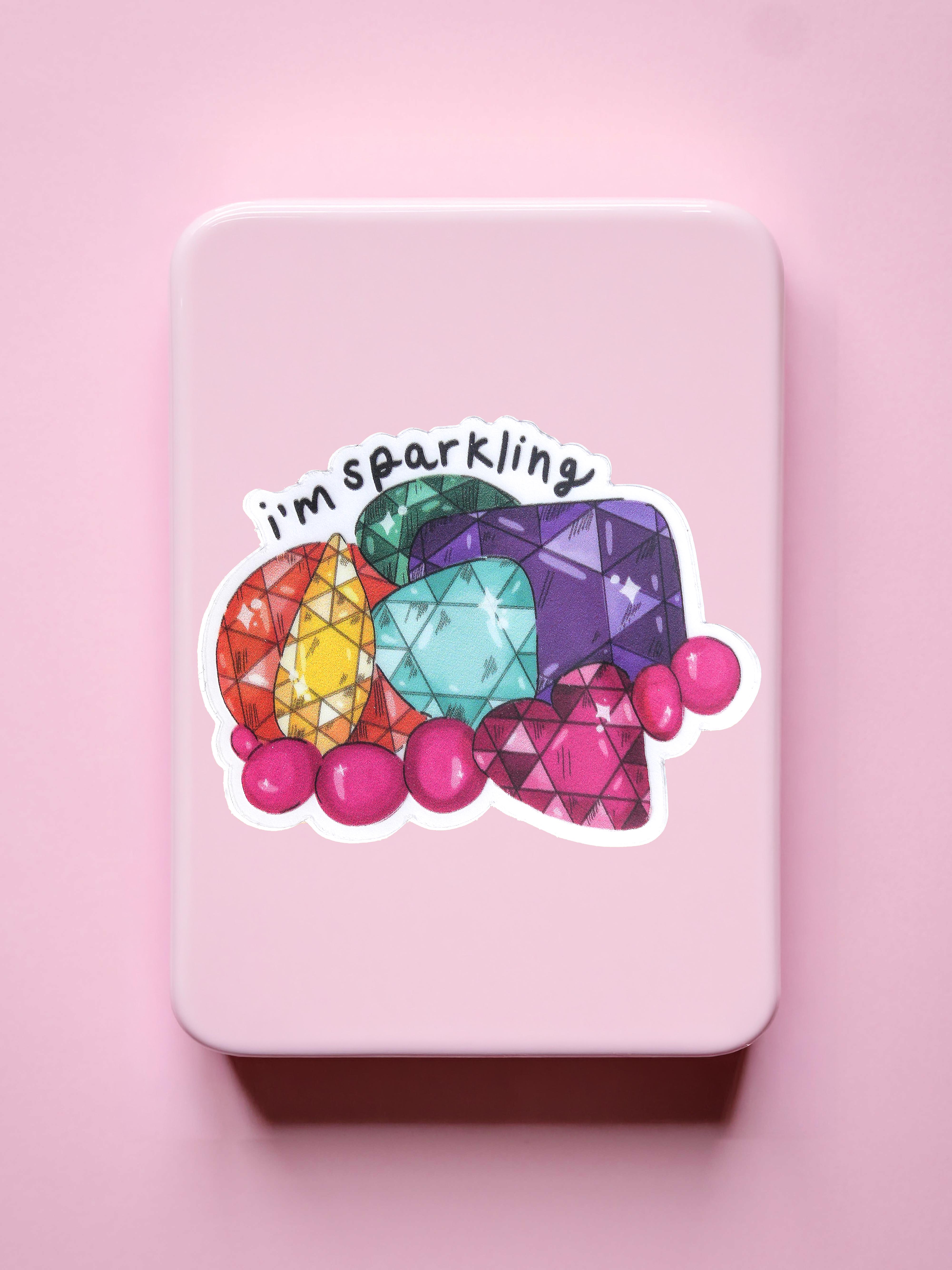 I'm Sparkling Single Sticker