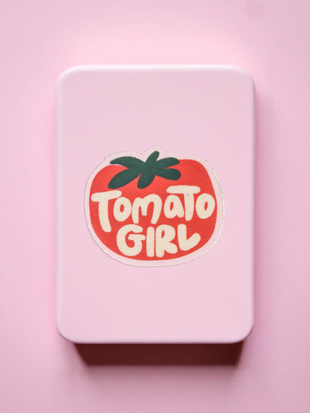 Tomato Girl Single Sticker