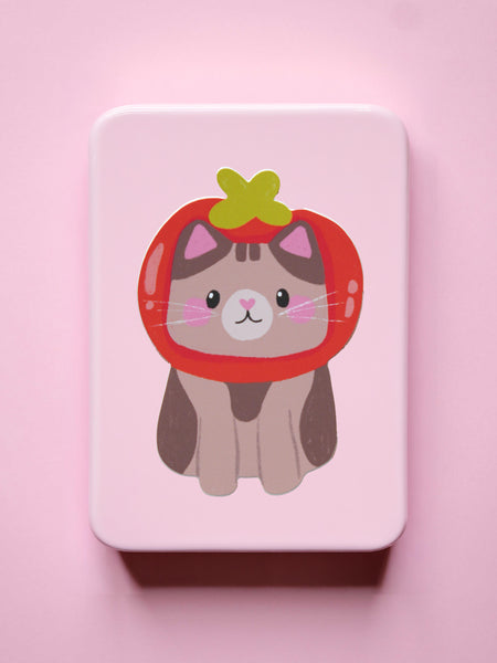 Tomato Cat Single Sticker