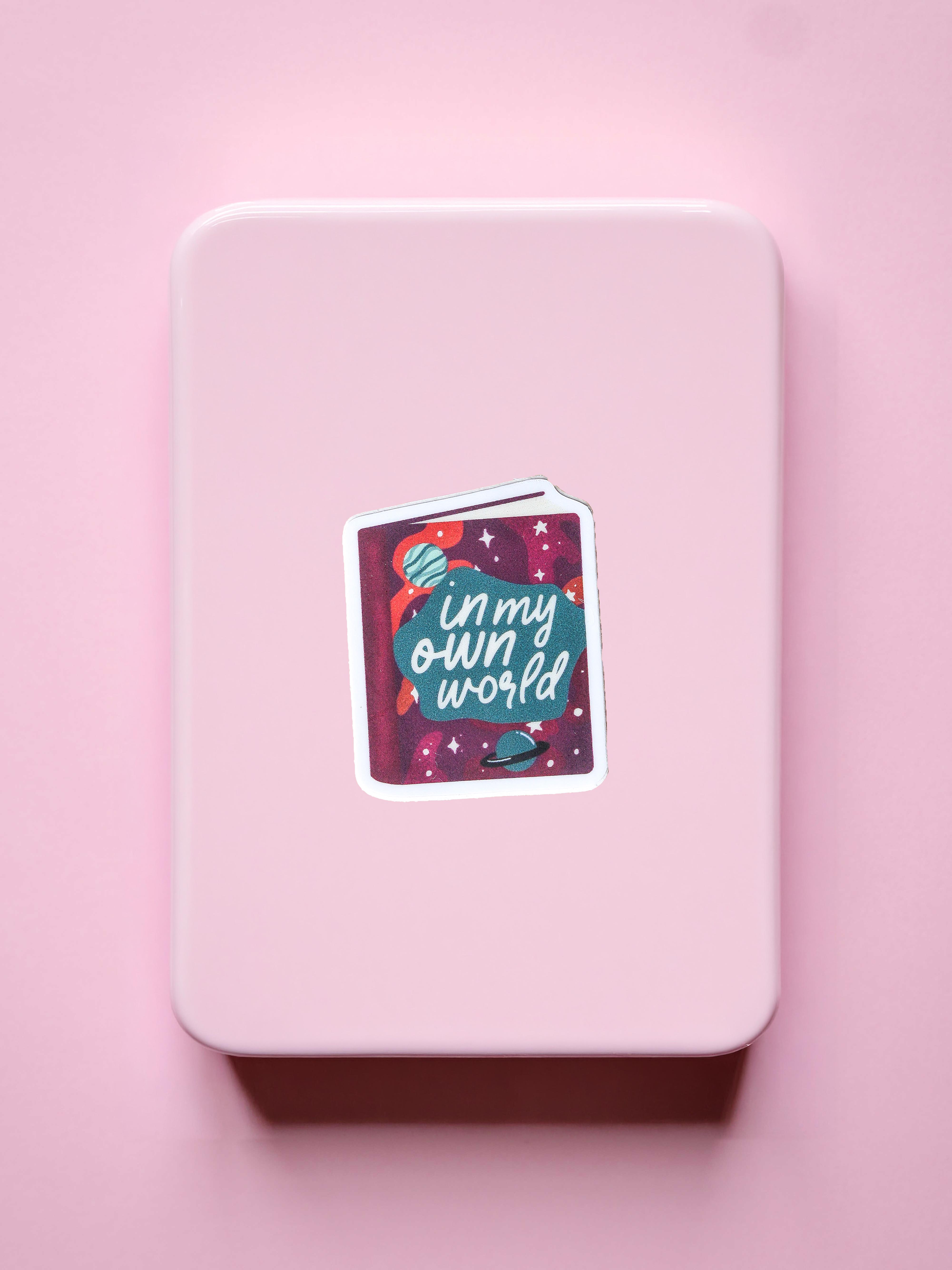 In My Own World Book Single Sticker