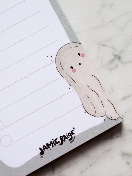 Peek-A-Boo Ghost To-Do List Doodlepad