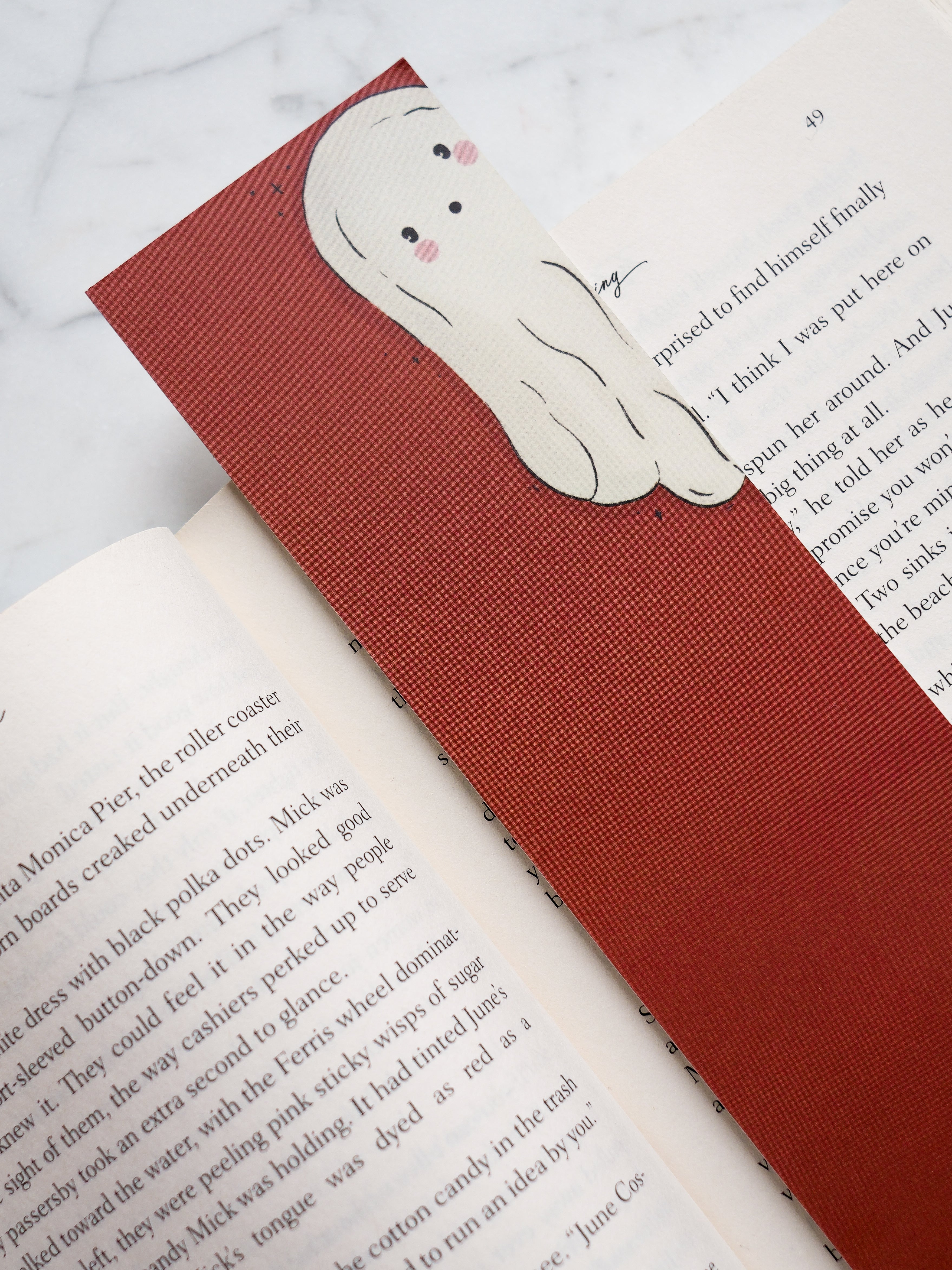 Peek-A-Boo Ghost Bookmark