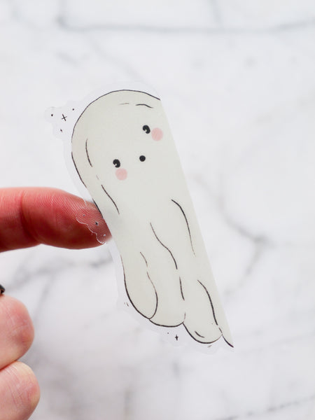 Peek-A-Boo Ghost Single Sticker