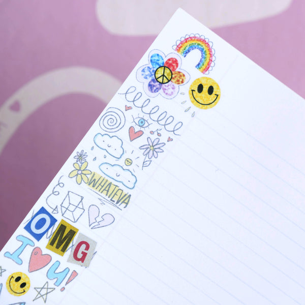 Y2K Notebook Doodlepad