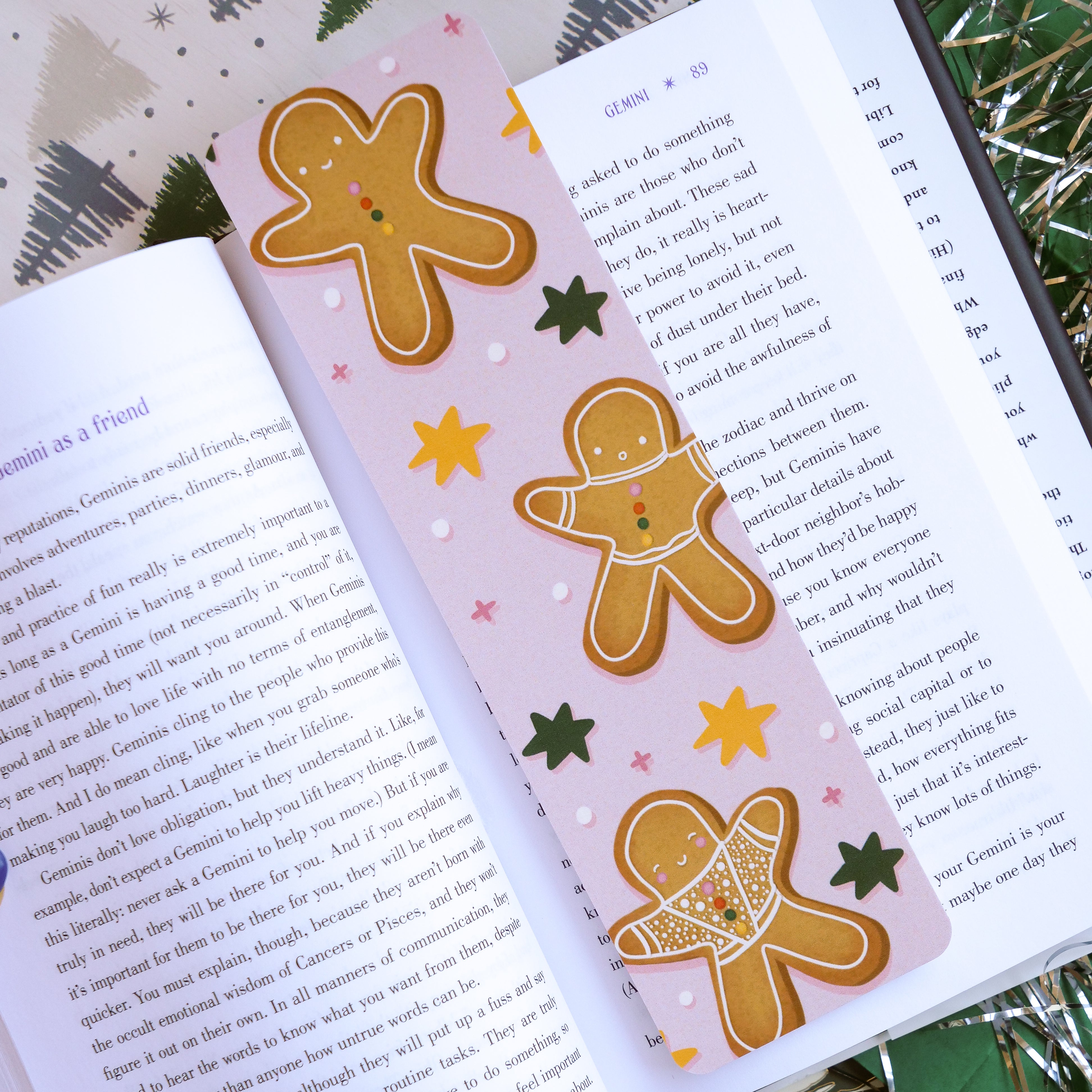 Gingerbread Bookmark