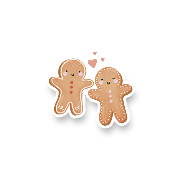Gingerbread Buddies Single Sticker