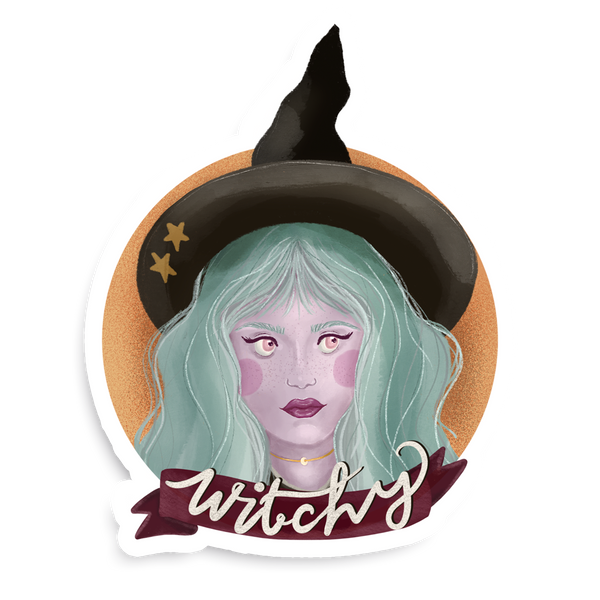 Witchy Single Sticker
